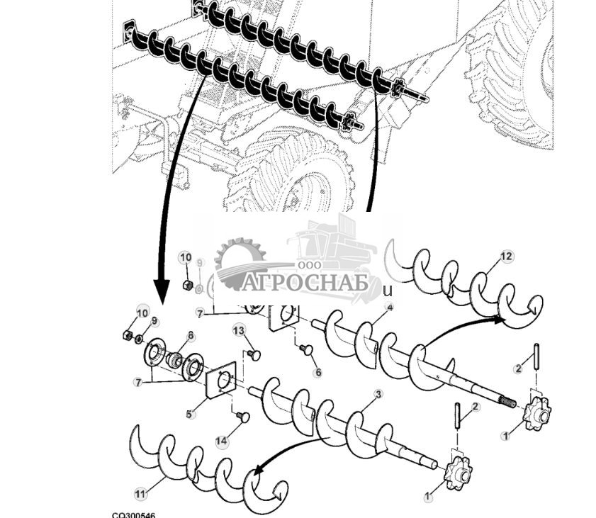 TAILINGS AND CLEAN GRAIN AUGER - ST549933 120.jpg